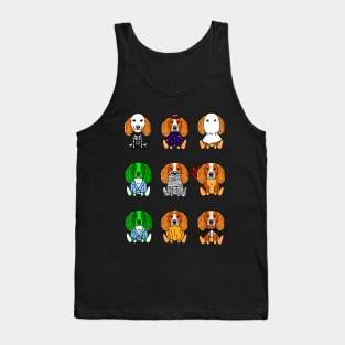 Halloween Shirt English Springer Spaniel Tank Top